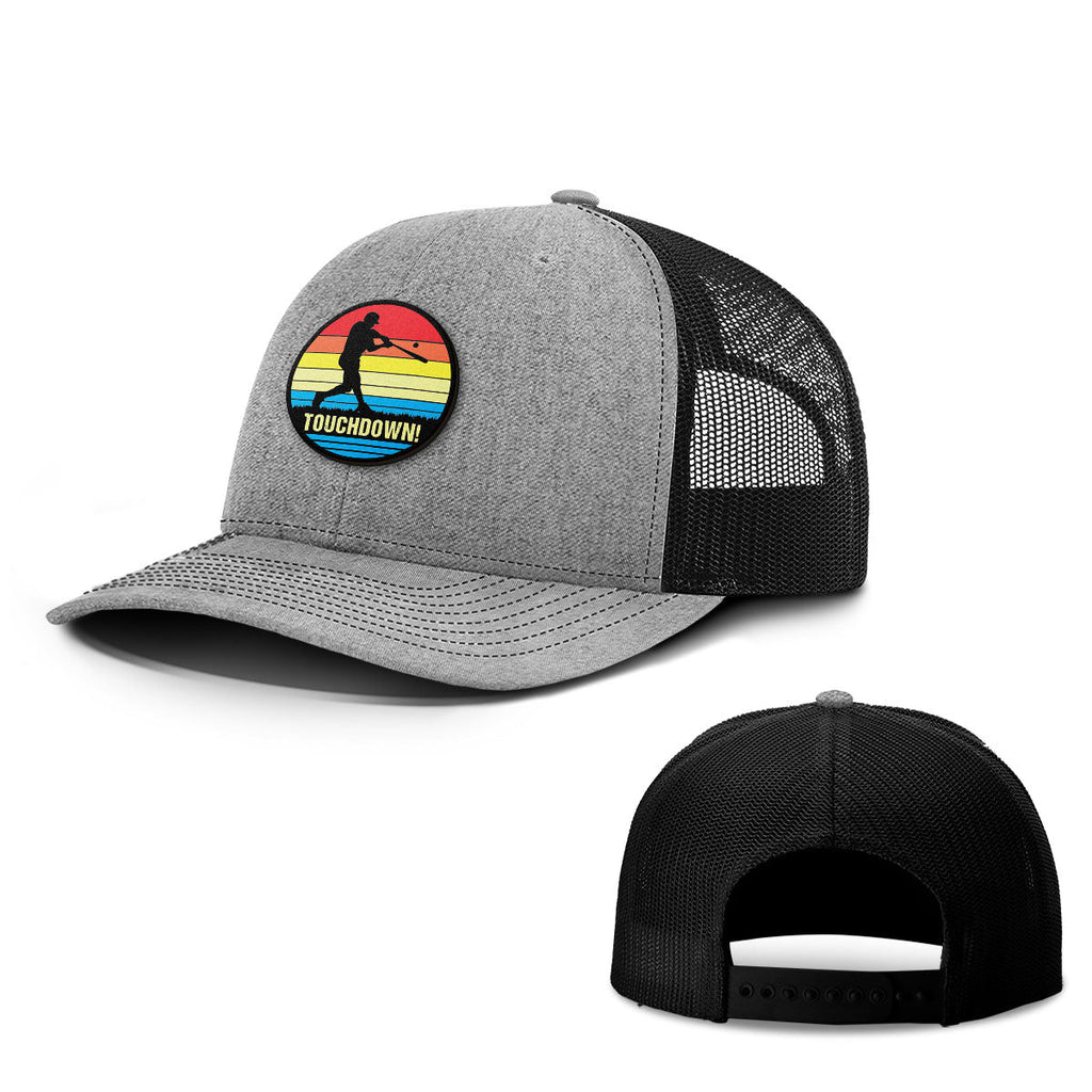 Touchdown Baseball Patch Hats