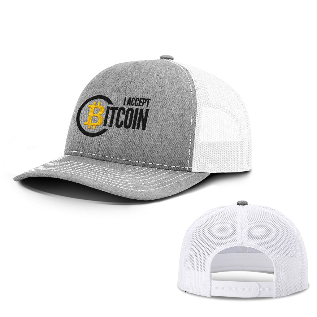 I Accept Bitcoin Hats