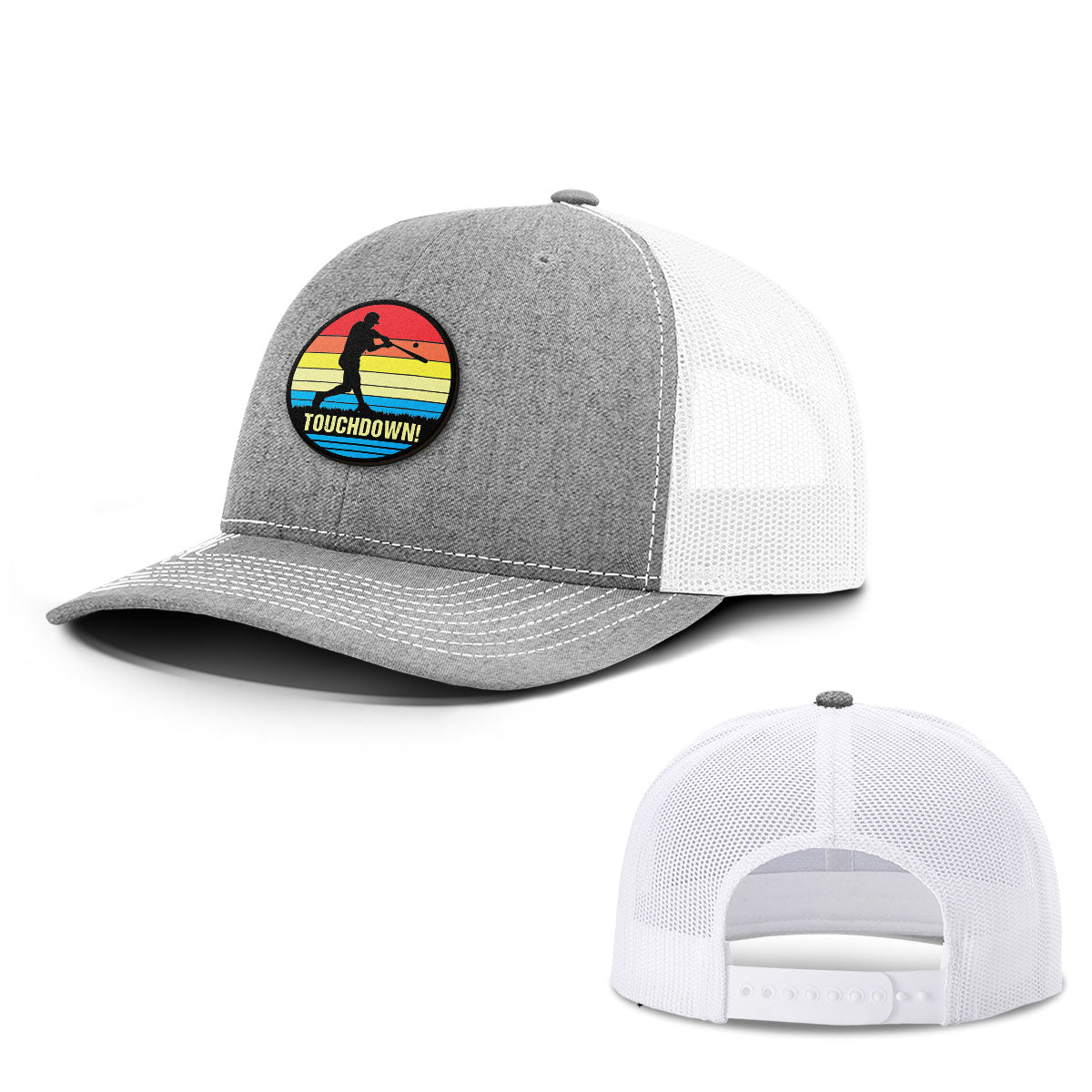 Touchdown Baseball Patch Hats