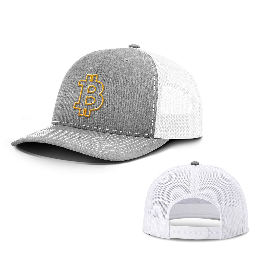 Bitcoin Outline Hats