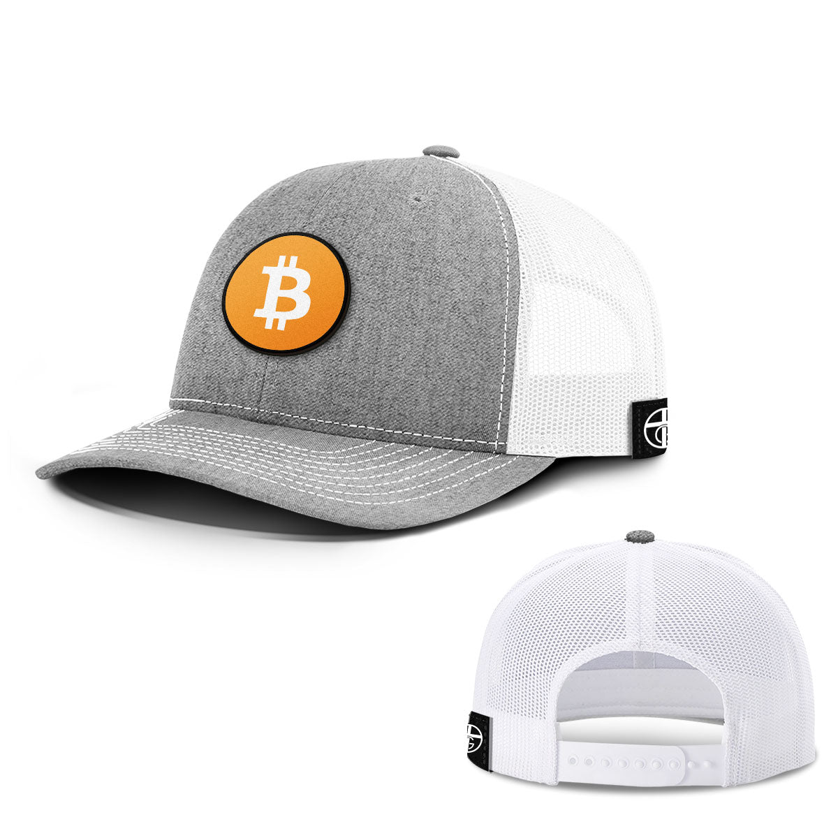 Bitcoin Logo Patch Hats