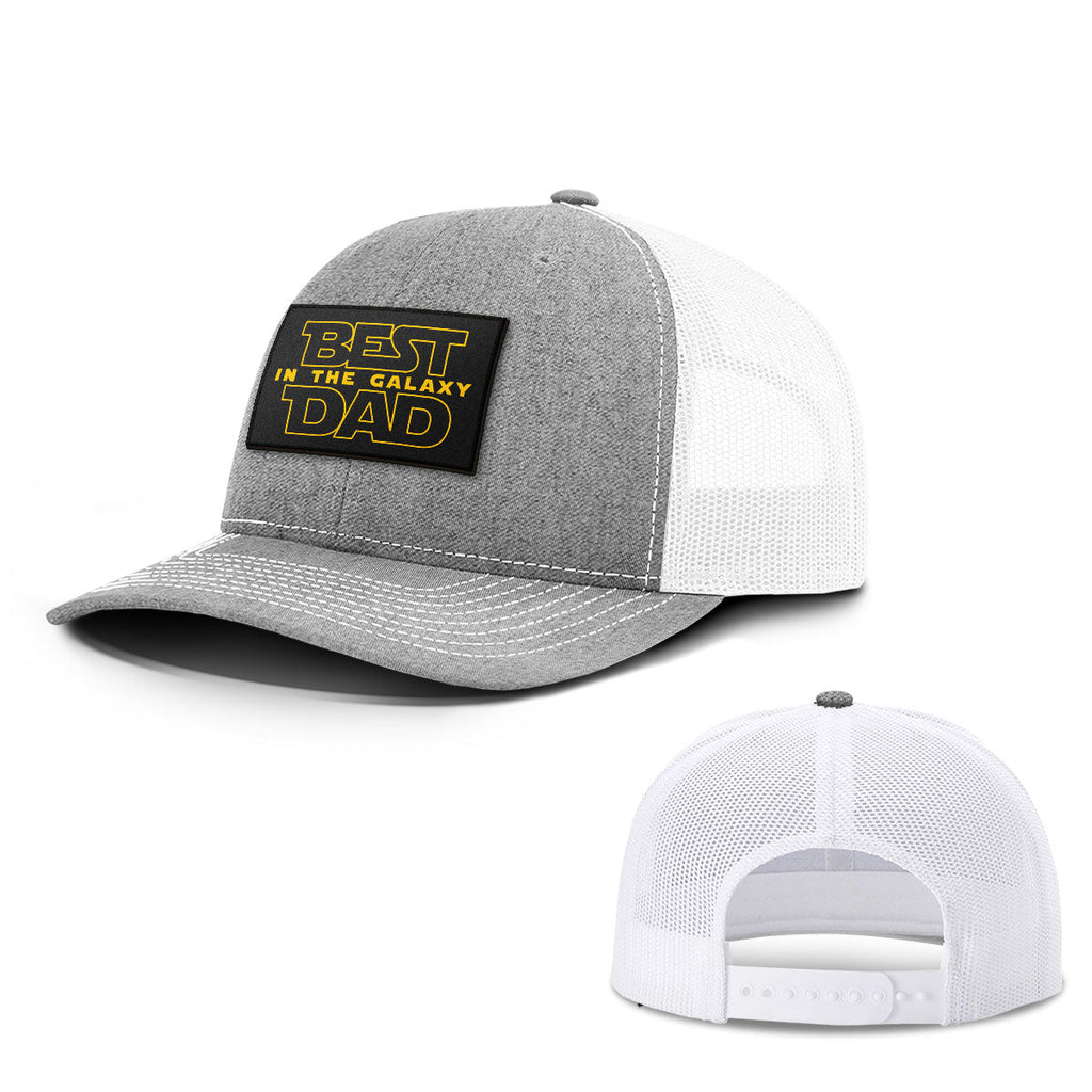 Best Dad In The Galaxy Patch Hats