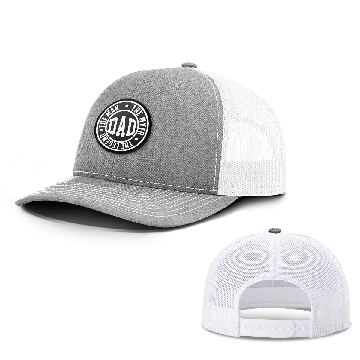 Daddy The Man The Myth Patch Hats