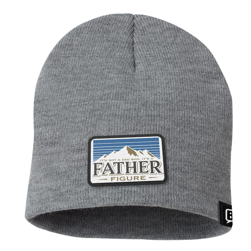 Dad Bod Father Figure Patch Beanies