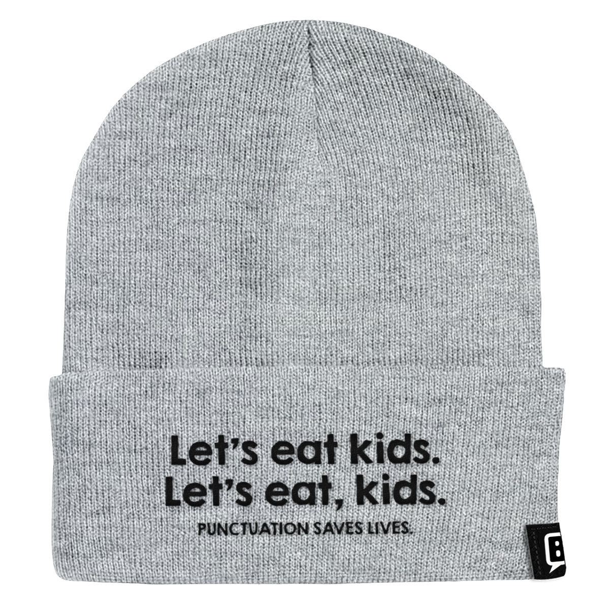 Punctuation Saves Lives Beanies