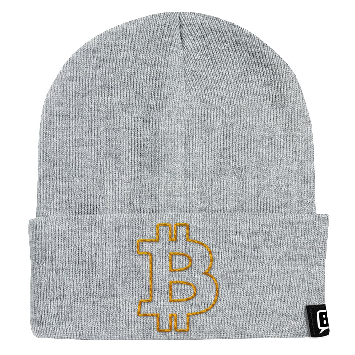 Bitcoin Outline Beanies