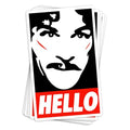 Hello Vinyl Sticker