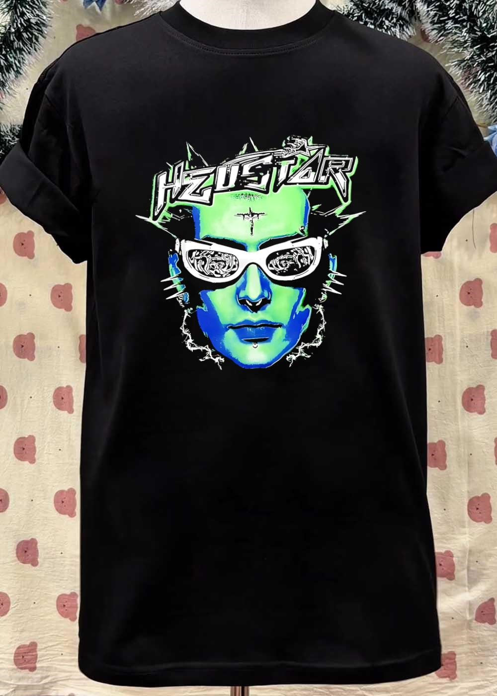 Heustar Face Futuristic Cyberpunk Style shirt