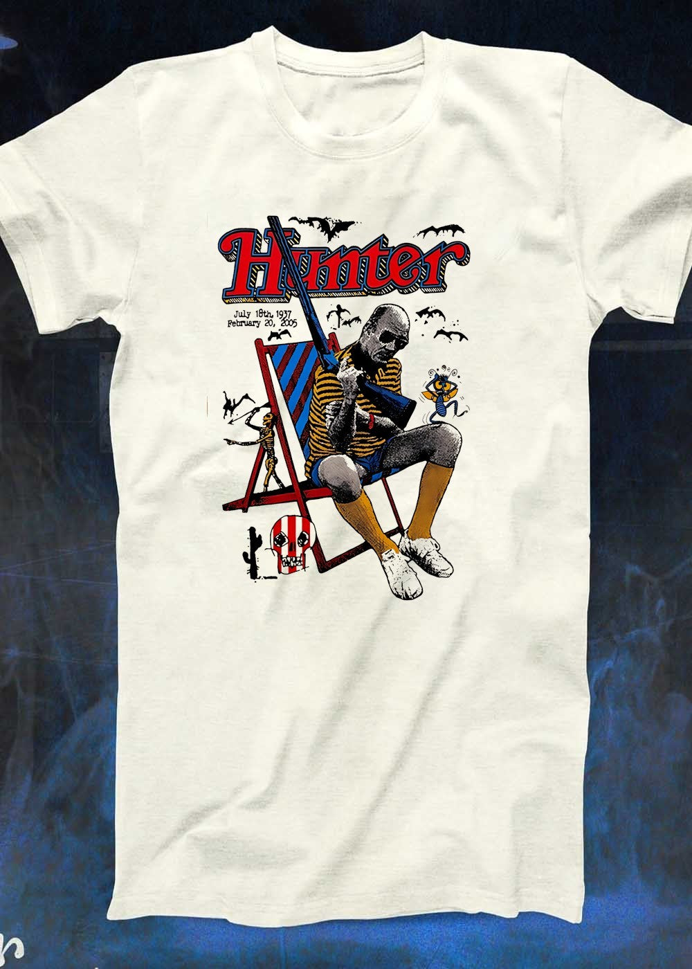 Hunter July 18 1937 February 20 2005 Man Holding Rifle T-Shirt
