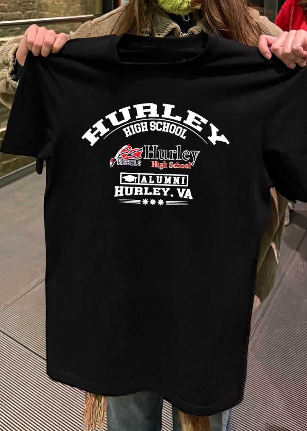 Hurley High School Alumni Rebels VA T-Shirt