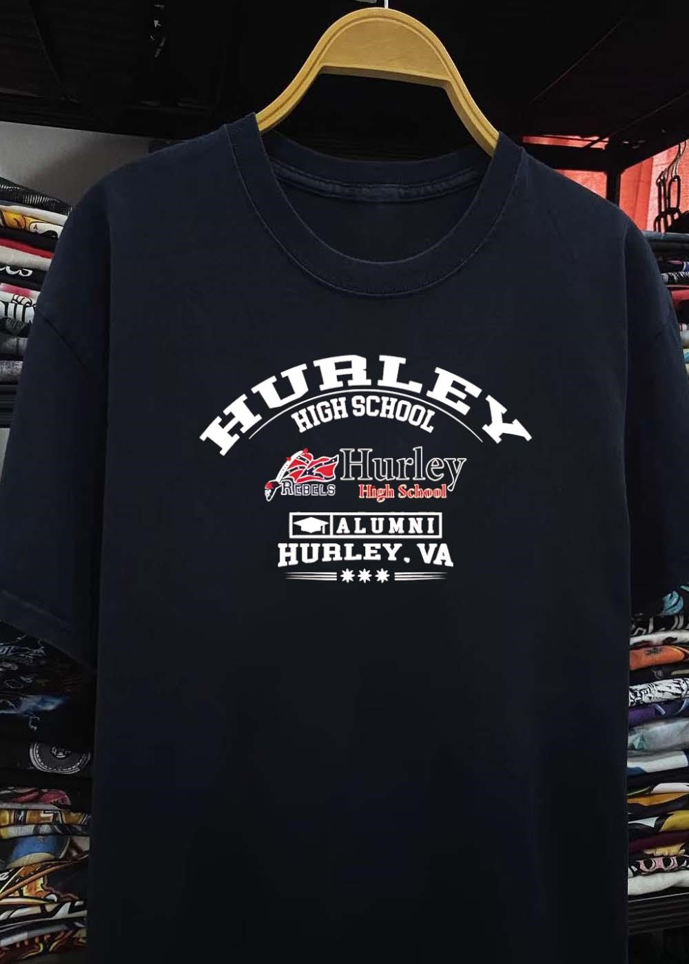 Hurley High School Alumni Rebels VA T-Shirt