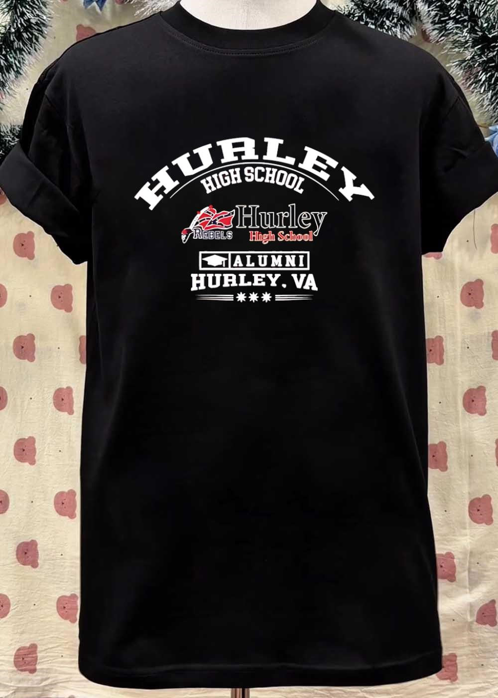 Hurley High School Alumni Rebels VA T-Shirt