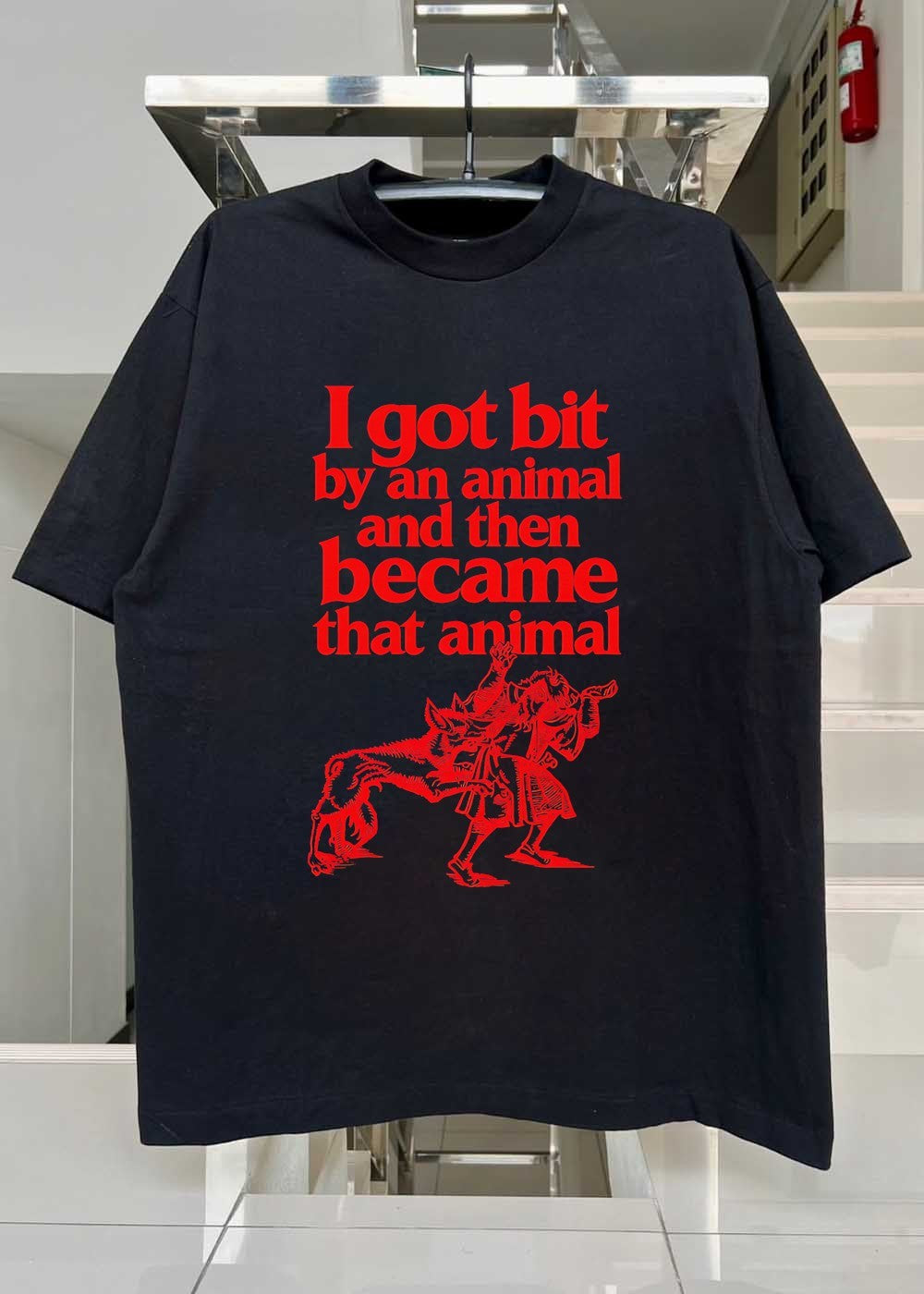 I Got Bit by an Animal and Then Became That T-Shirt