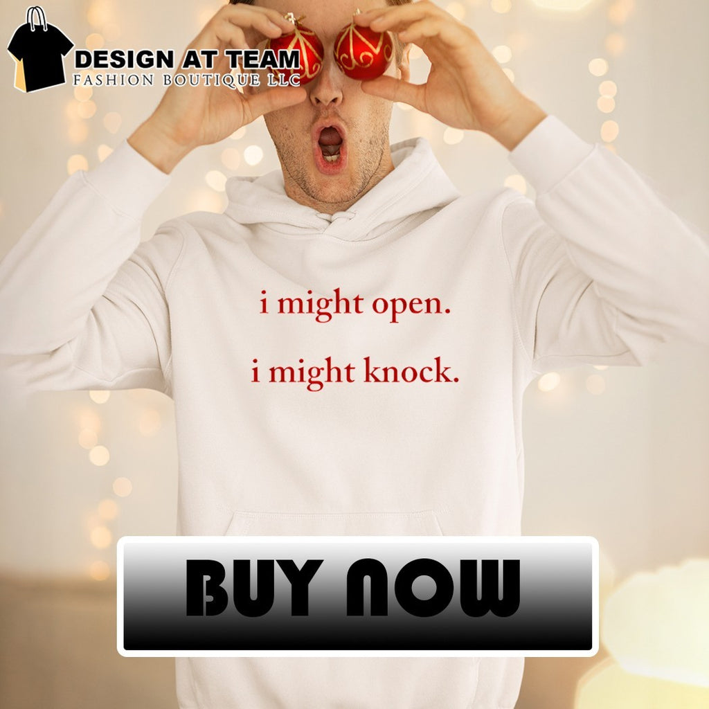 I Might Open I Might Knock Heated Rivalry Hockey Romance shirt