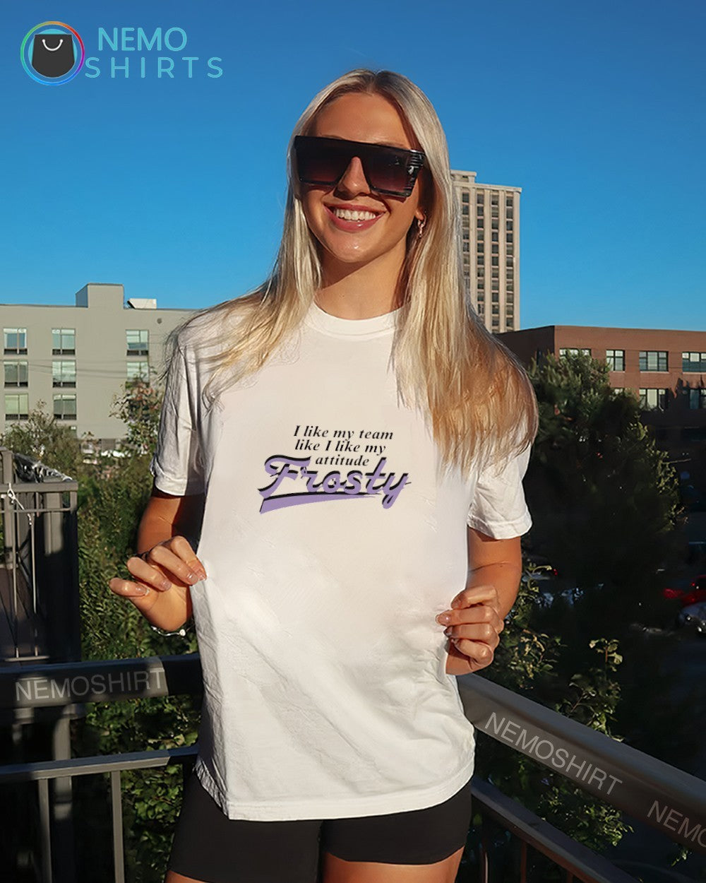 I like my team like I my attitude Minnesota Frost PWHL shirt