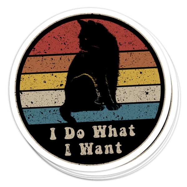I Do What I Want Vinyl Sticker