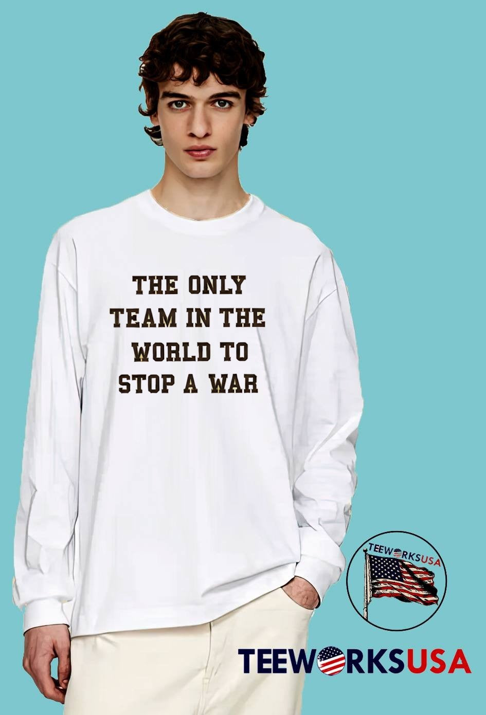 Iconic Football History The Only Team in the World to Stop a War T-Shirt