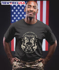 If He Is Gone Before I Wake I Pray To God 8647 2547 The News Isn’t Fake Skeletons Shirt