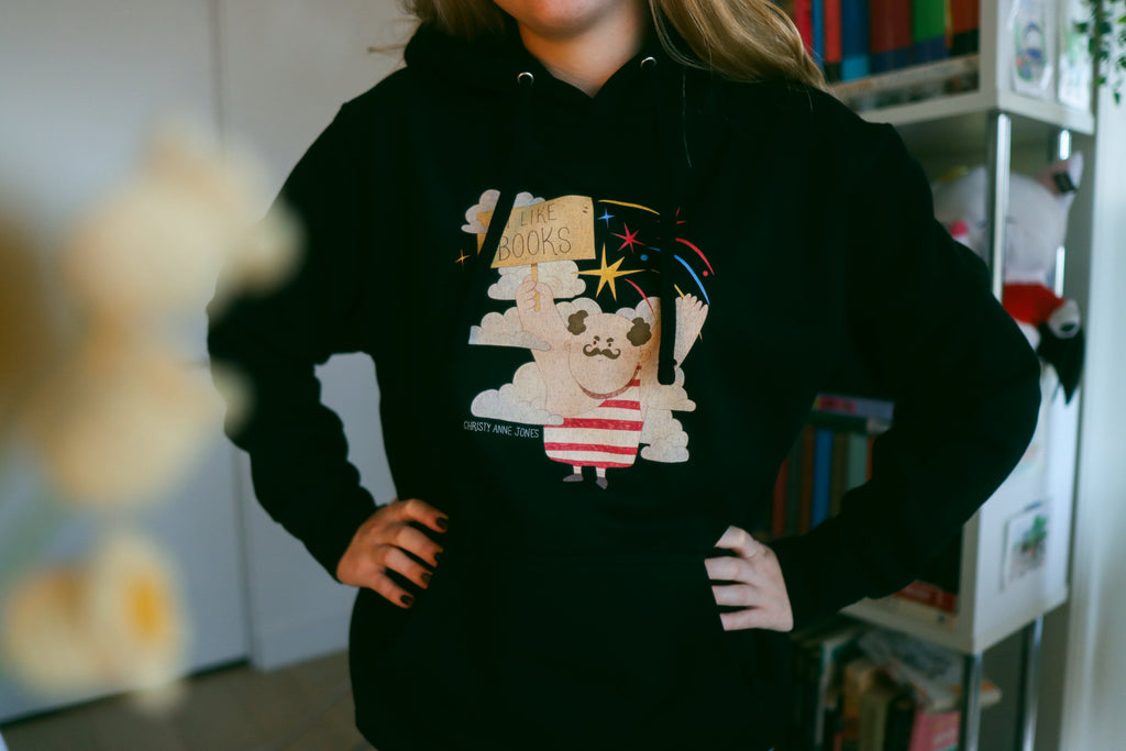I Like Books Hoodie