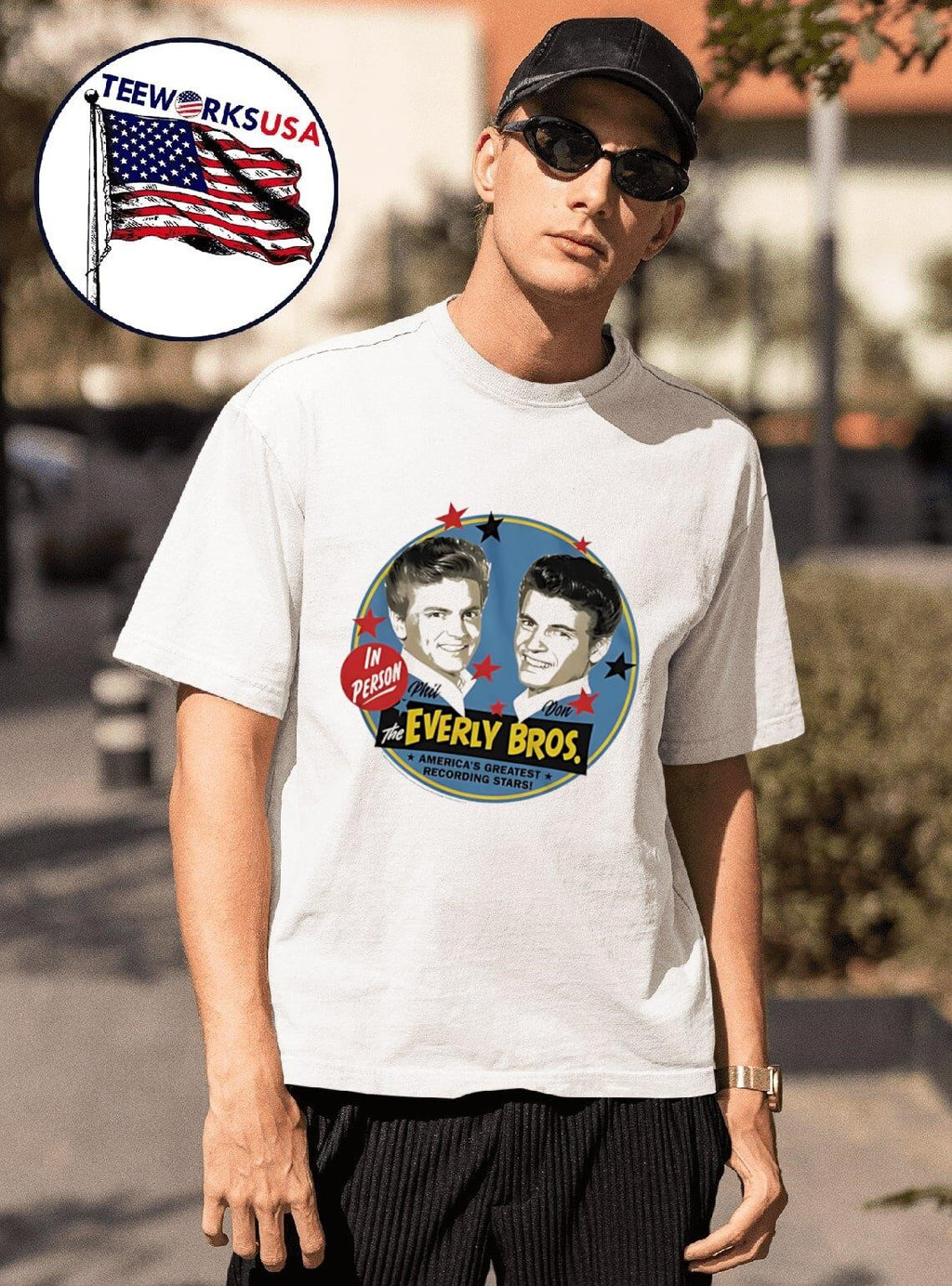 In Person Phil The Everly Bros Don America’s Greatest Recording Stars Shirt