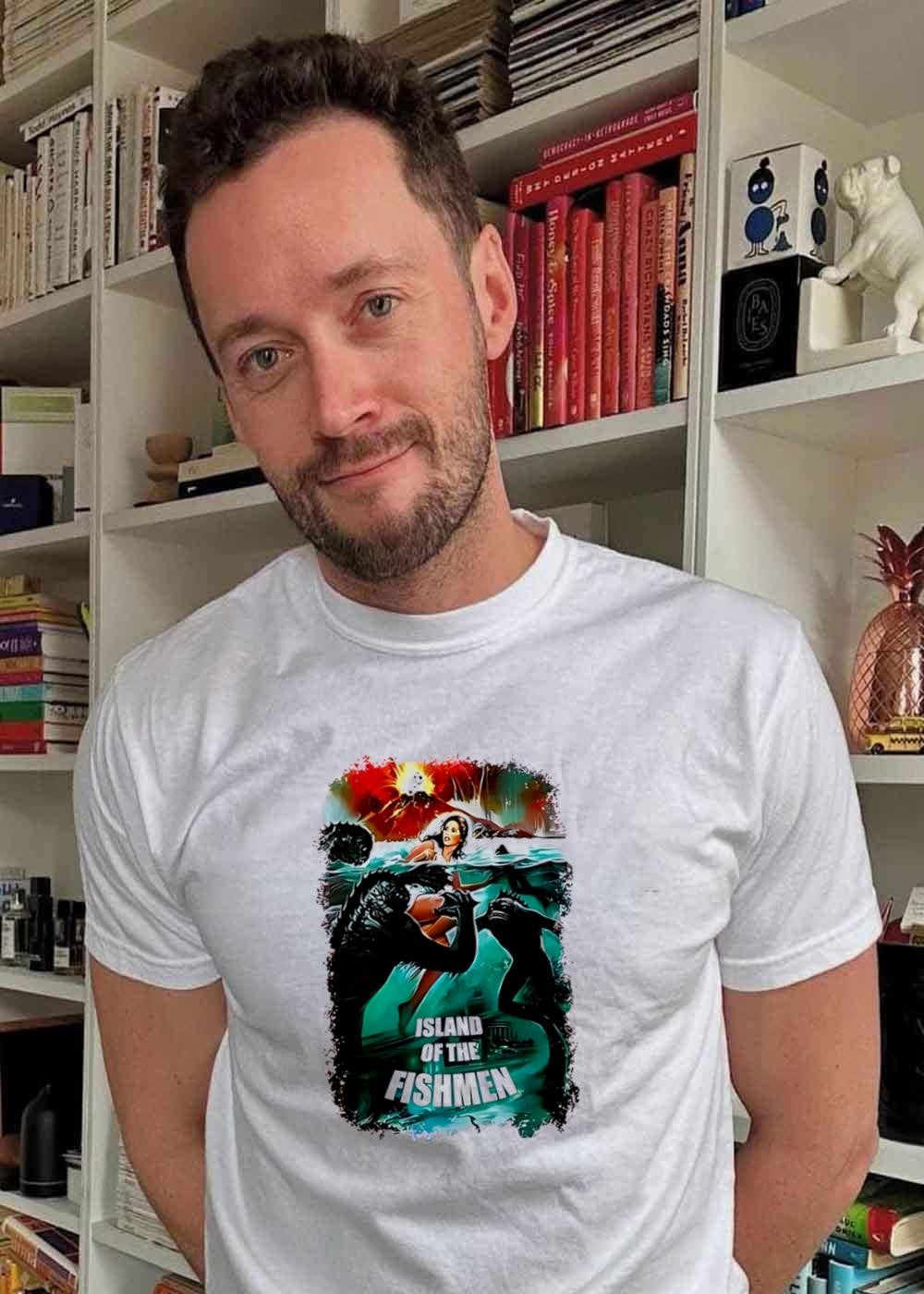Island of the Fishmen movie poster shirt