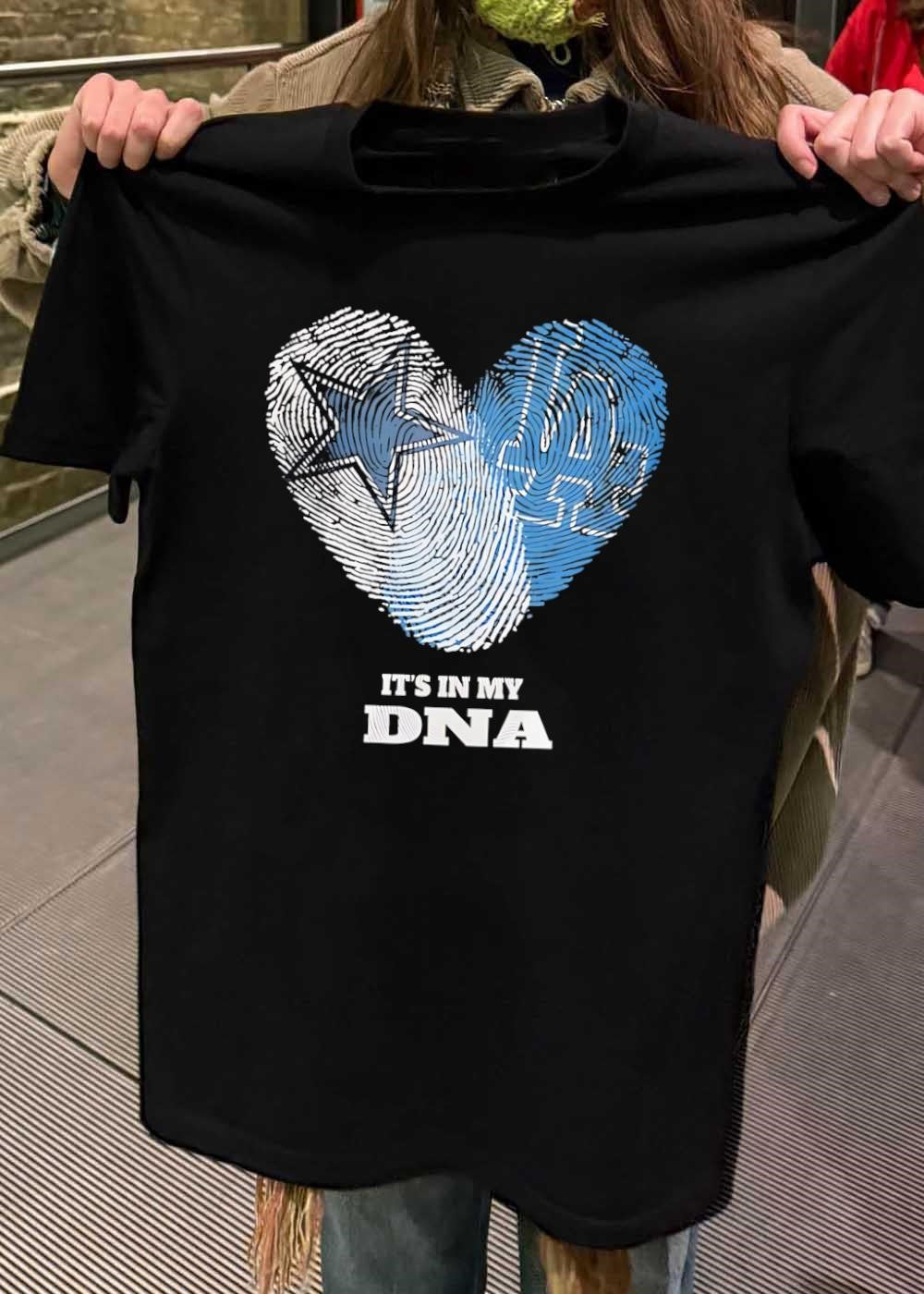 It’s in My DNA Dallas Cowboys Los Angeles Dodgers T-Shirt