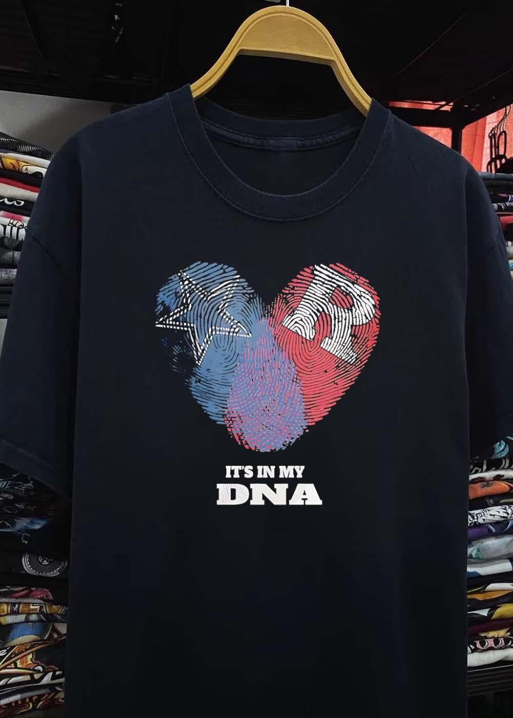 It’s in my DNA Star And Letter P Logo Dallas Cowboys T-Shirt