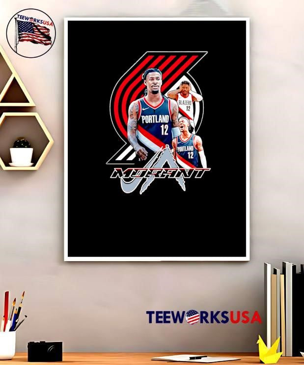 Ja Morant Portland Trail Blazers T-Shirt