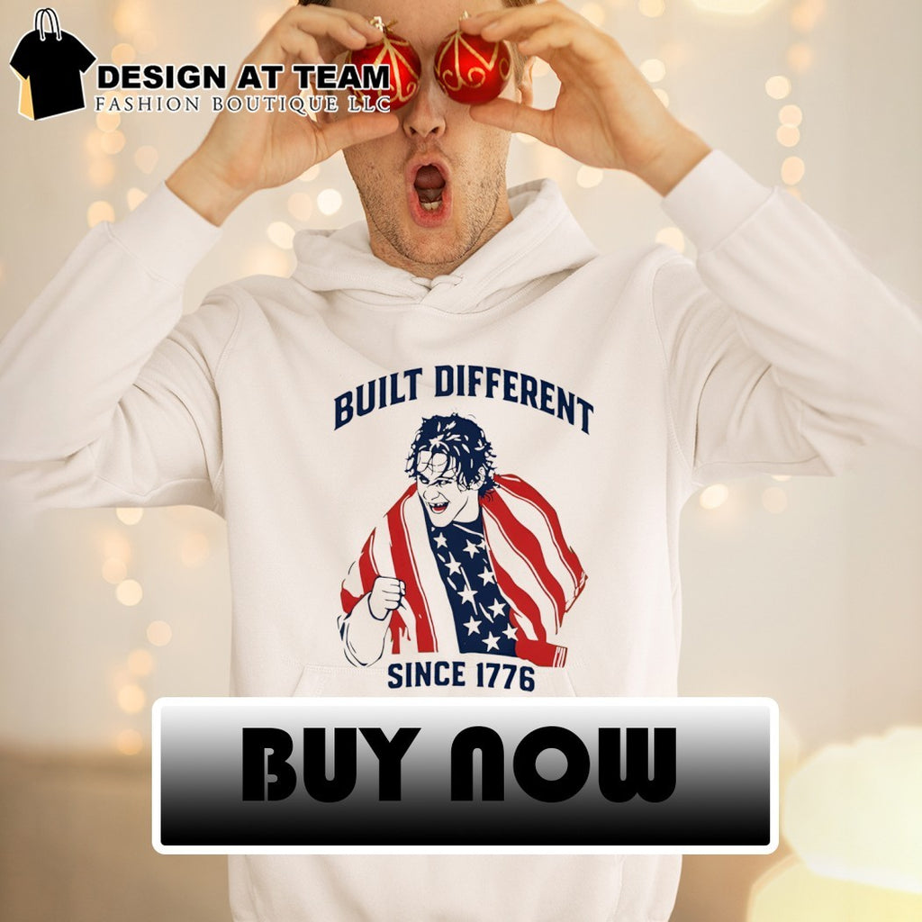 Jack Hughes USA Hockey Champions Built Different Since 1776 shirt