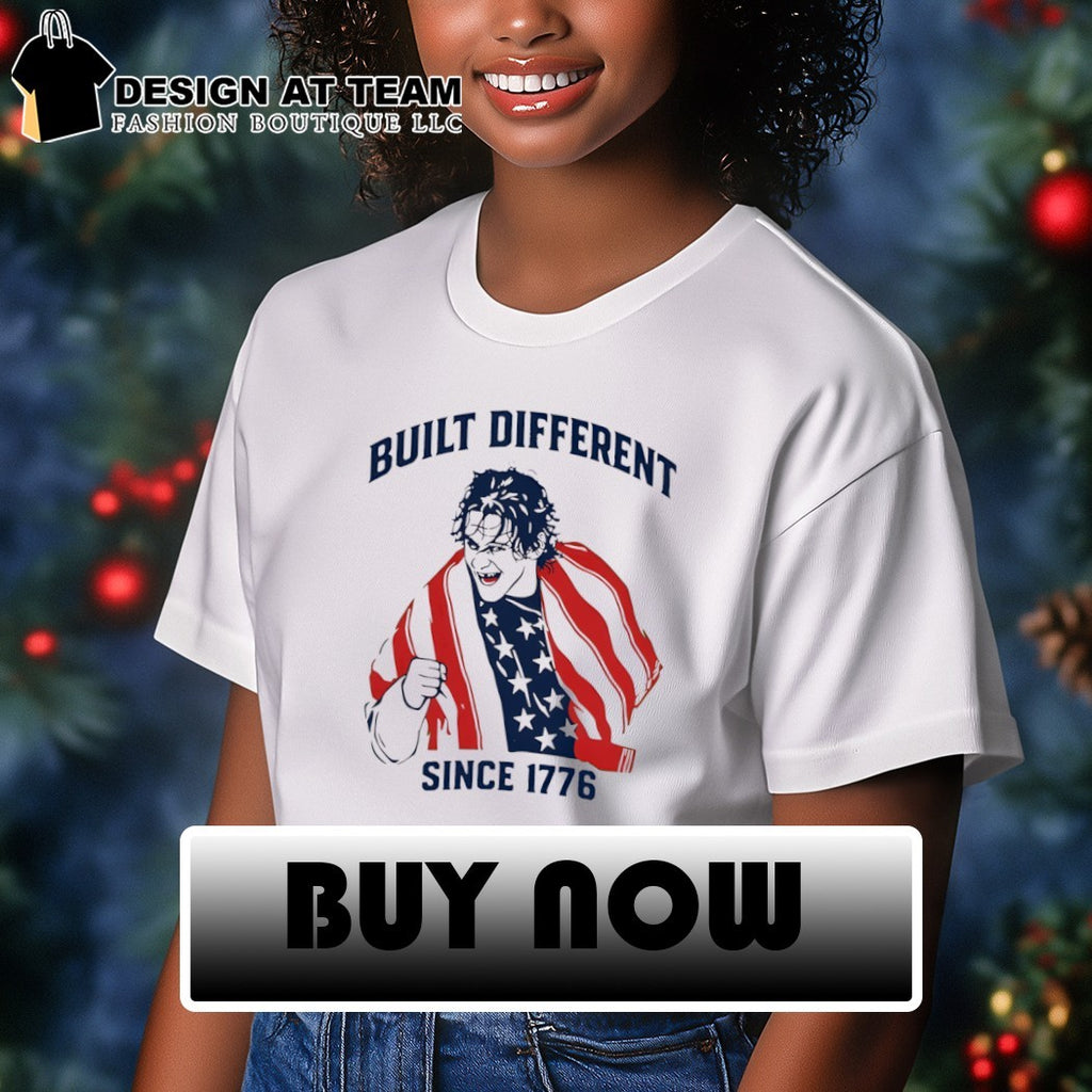 Jack Hughes USA Hockey Champions Built Different Since 1776 shirt