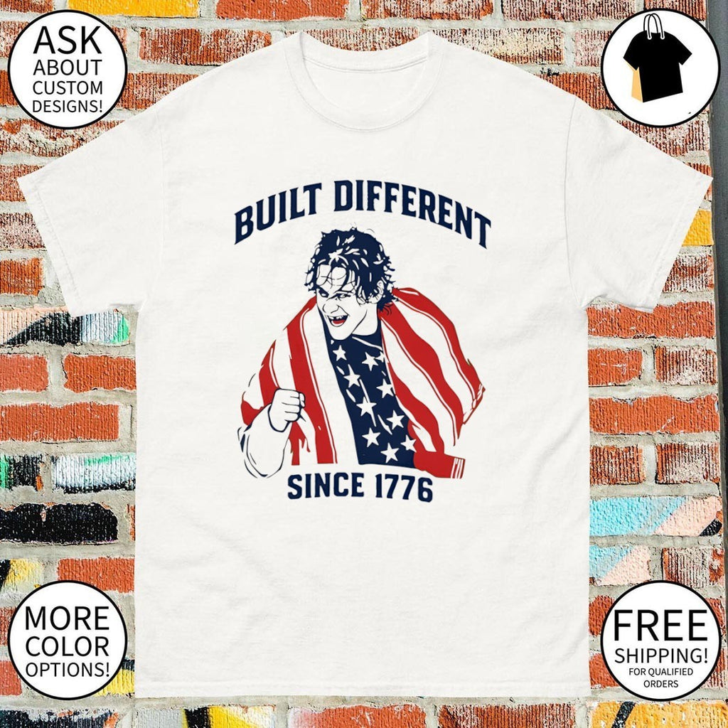 Jack Hughes USA Hockey Champions Built Different Since 1776 shirt