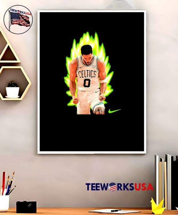 Jayson Tatum Power Up Celtics T-Shirt