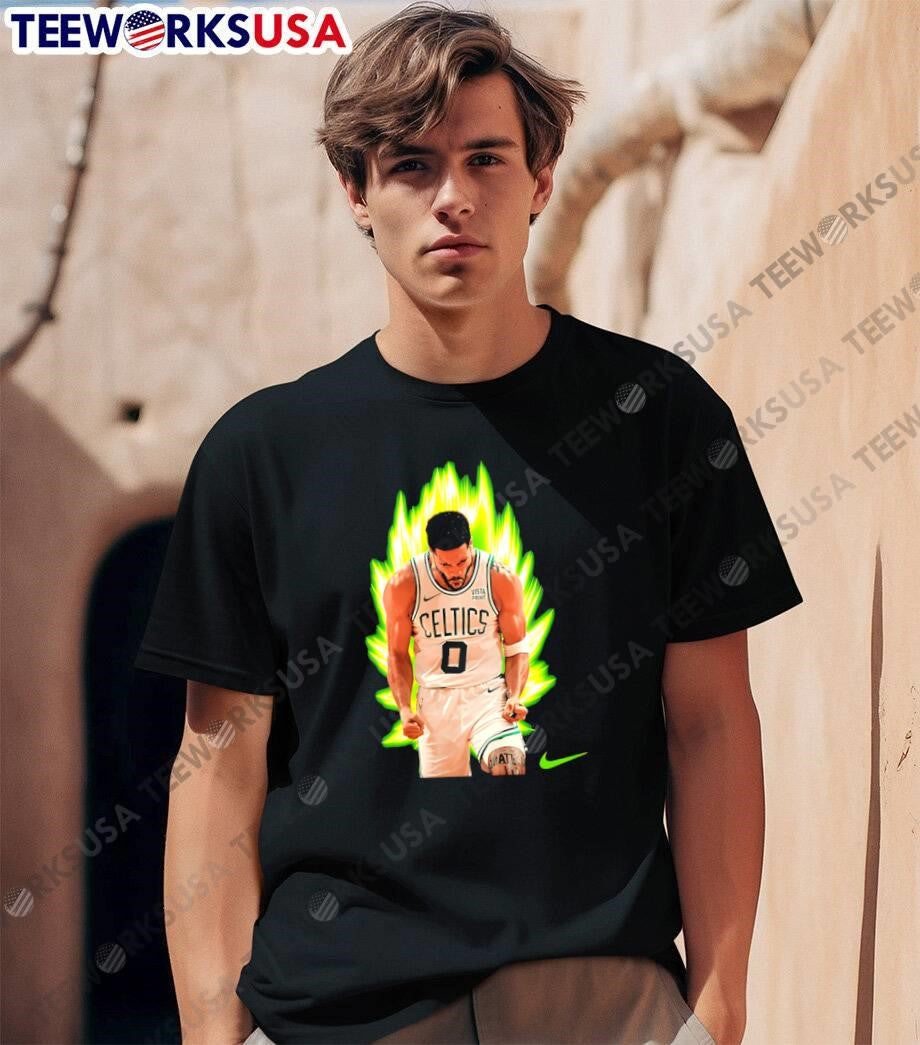 Jayson Tatum Power Up Celtics T-Shirt