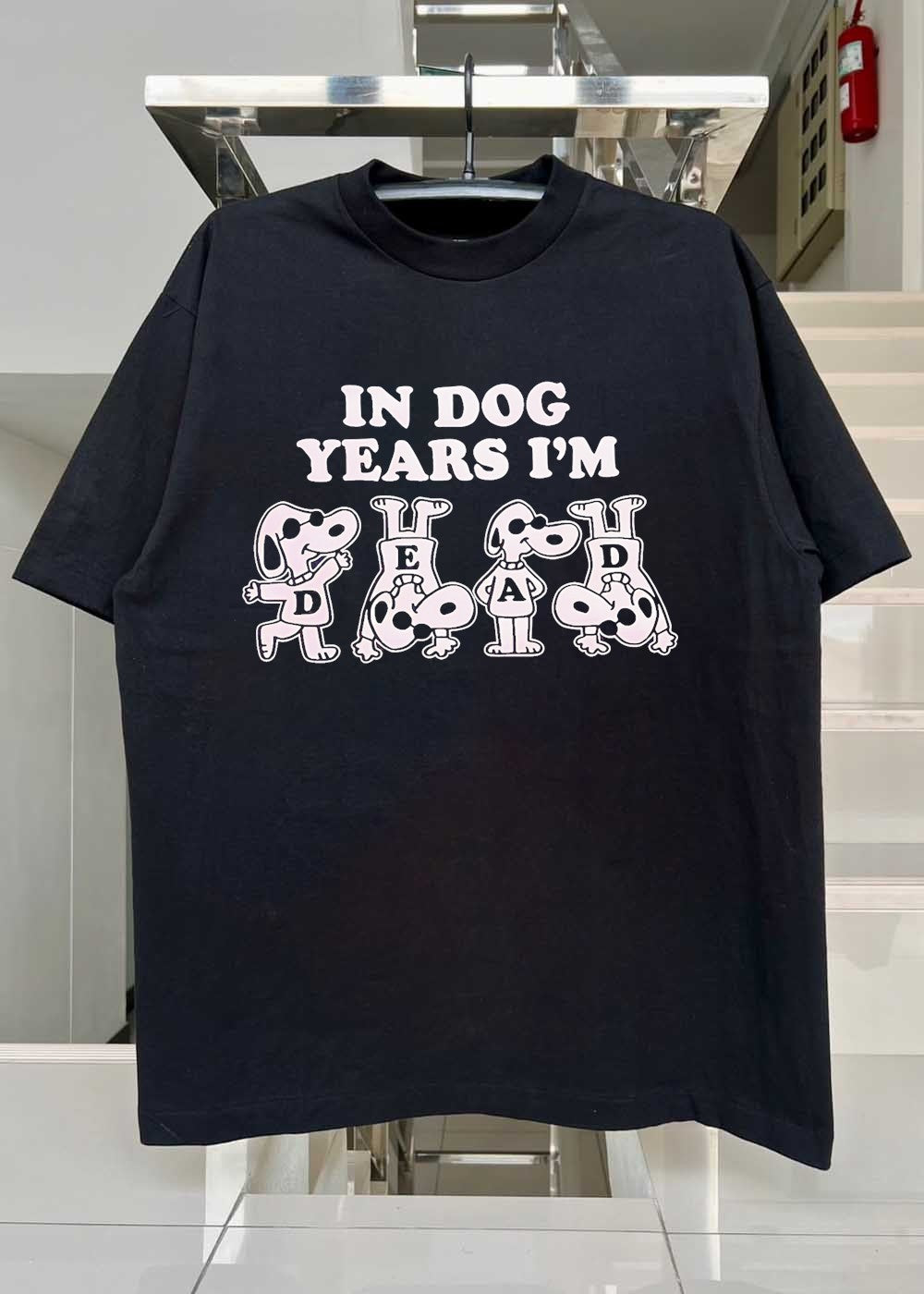 Joe Cool In Dog Years I Am Dead T-Shirt