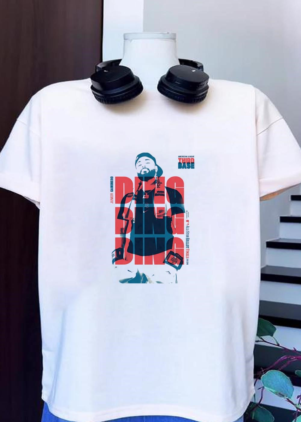 Junior Caminero American League Third Base Vote Ding Shirt