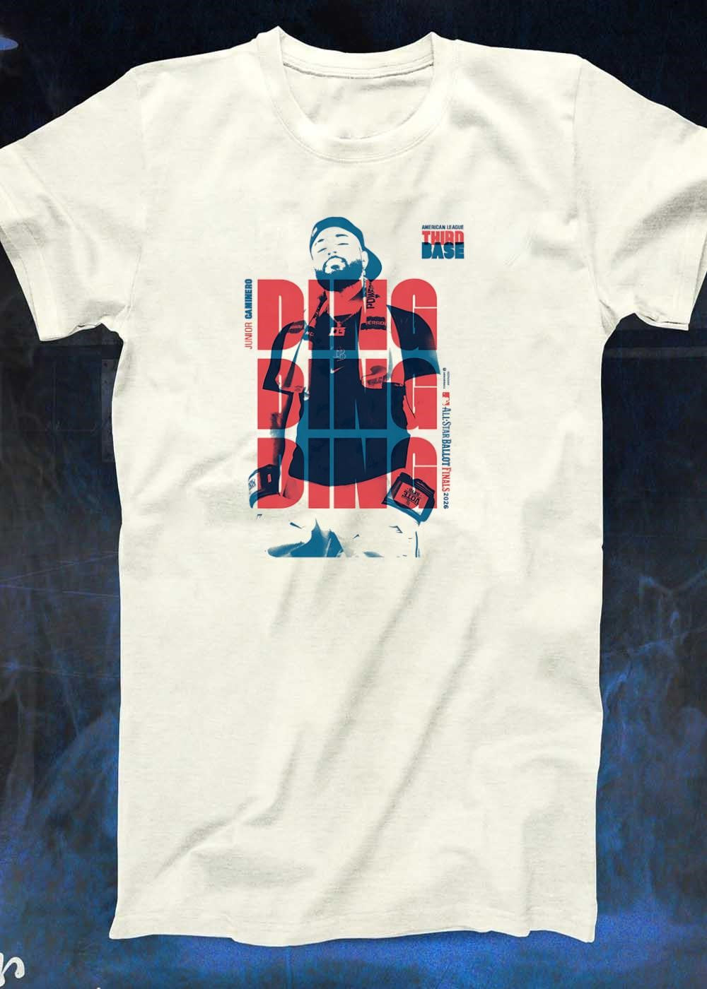 Junior Caminero American League Third Base Vote Ding Shirt