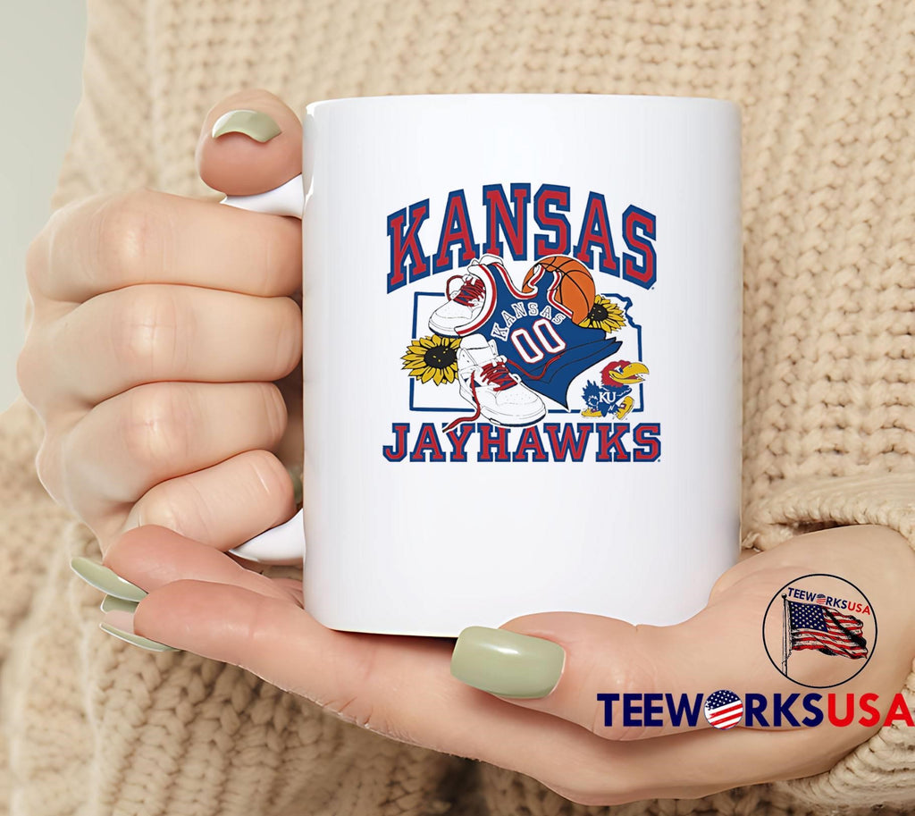 Kansas Jayhawks basketball team sports fan shirt