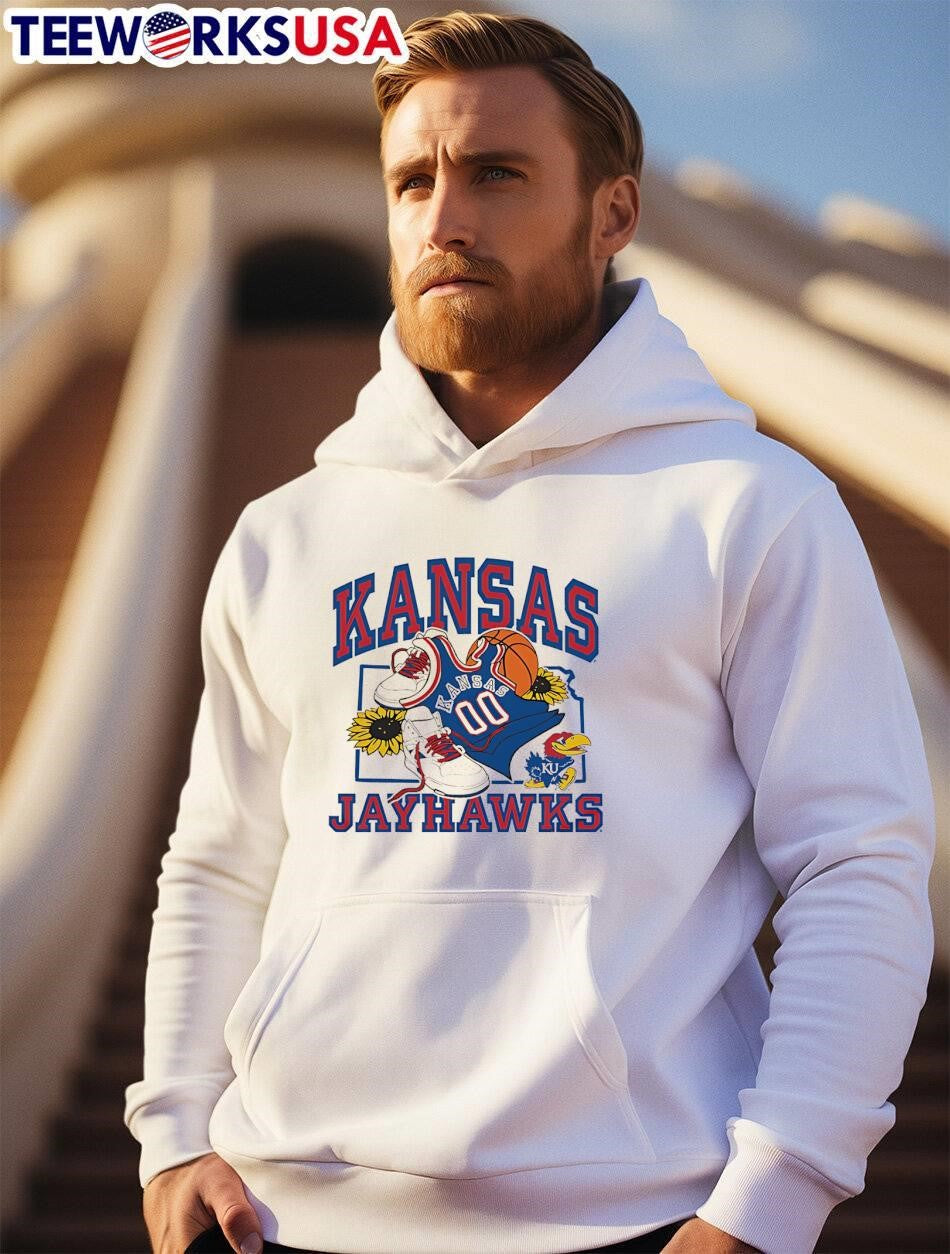 Kansas Jayhawks basketball team sports fan shirt