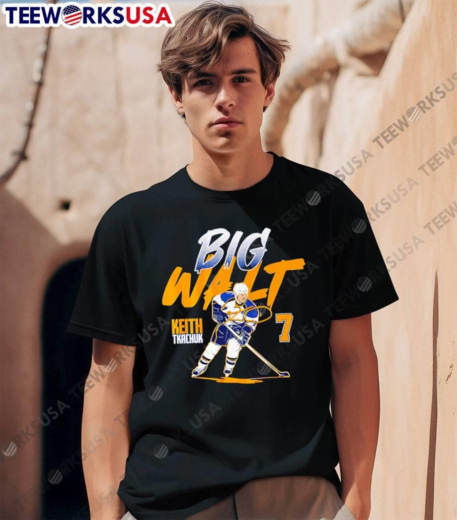 Keith Tkachuk Signature Big Walt Hockey Player St Louis Blues shirt