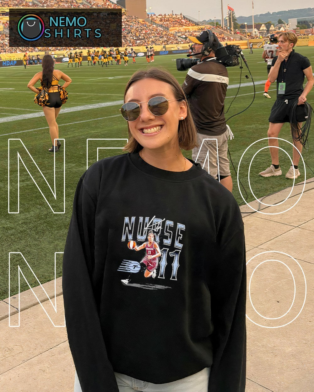 Kia Nurse Toronto Tempo player name shirt