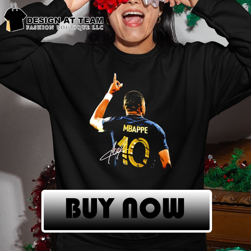 Kylian Mbappe #10 France Soccer World Cup 2026 signature shirt