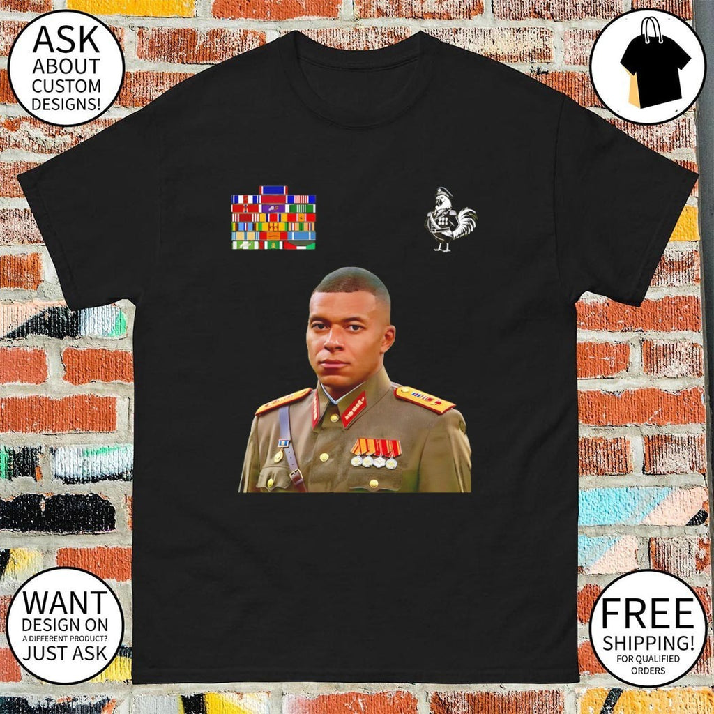 Kylian Mbappe Dictator Mbappe France Soccer World Cup 2026 parody shirt