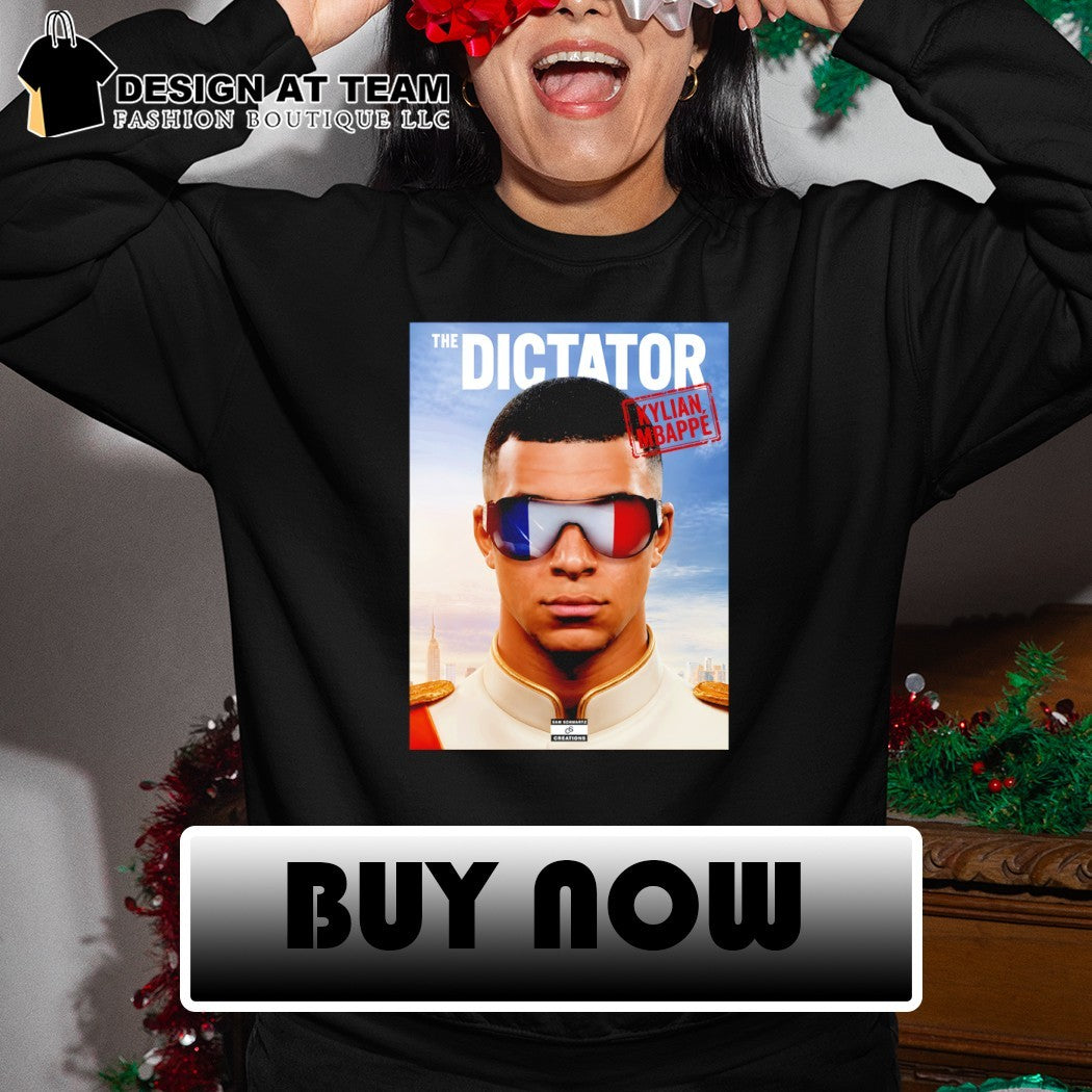 Kylian Mbappé The Dictator 2012 Sam Schwartz Creations shirt