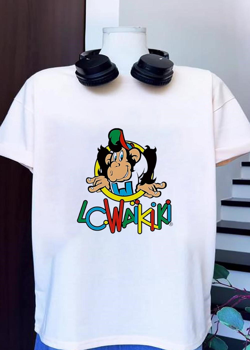 LC Waikiki Monkey Logo T-Shirt
