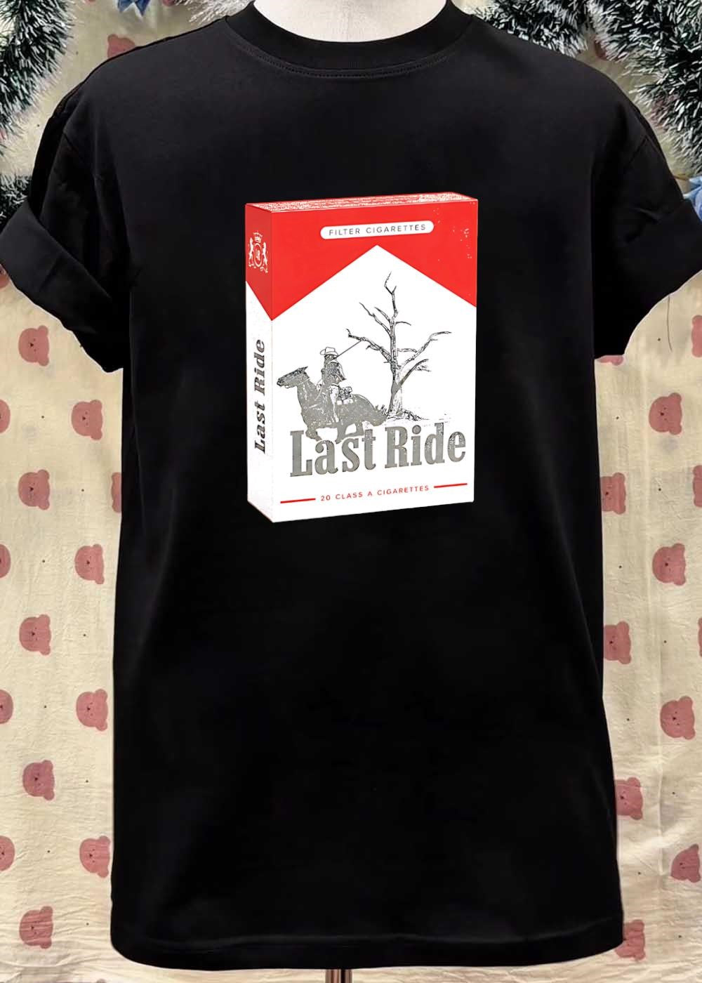 LR Last Ride Cowboy Dead Tree Filter Cigarettes 20 Class A T-Shirt