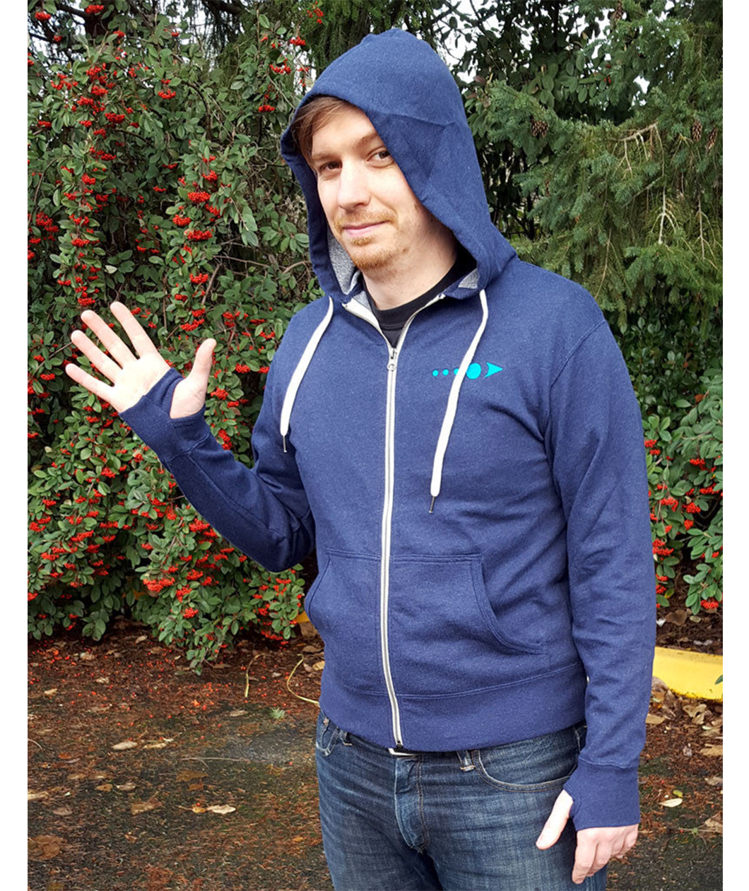 LoadingReadyRun Logo 2.0 Unisex Zip Hoodie