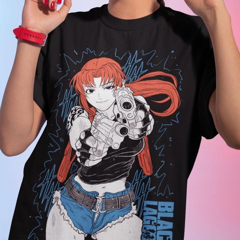 Lagoon Black Revy Manga Otaku Ropa Anime Lovers Unisex T-shirt, Sweatshirt, Hoodie (1)