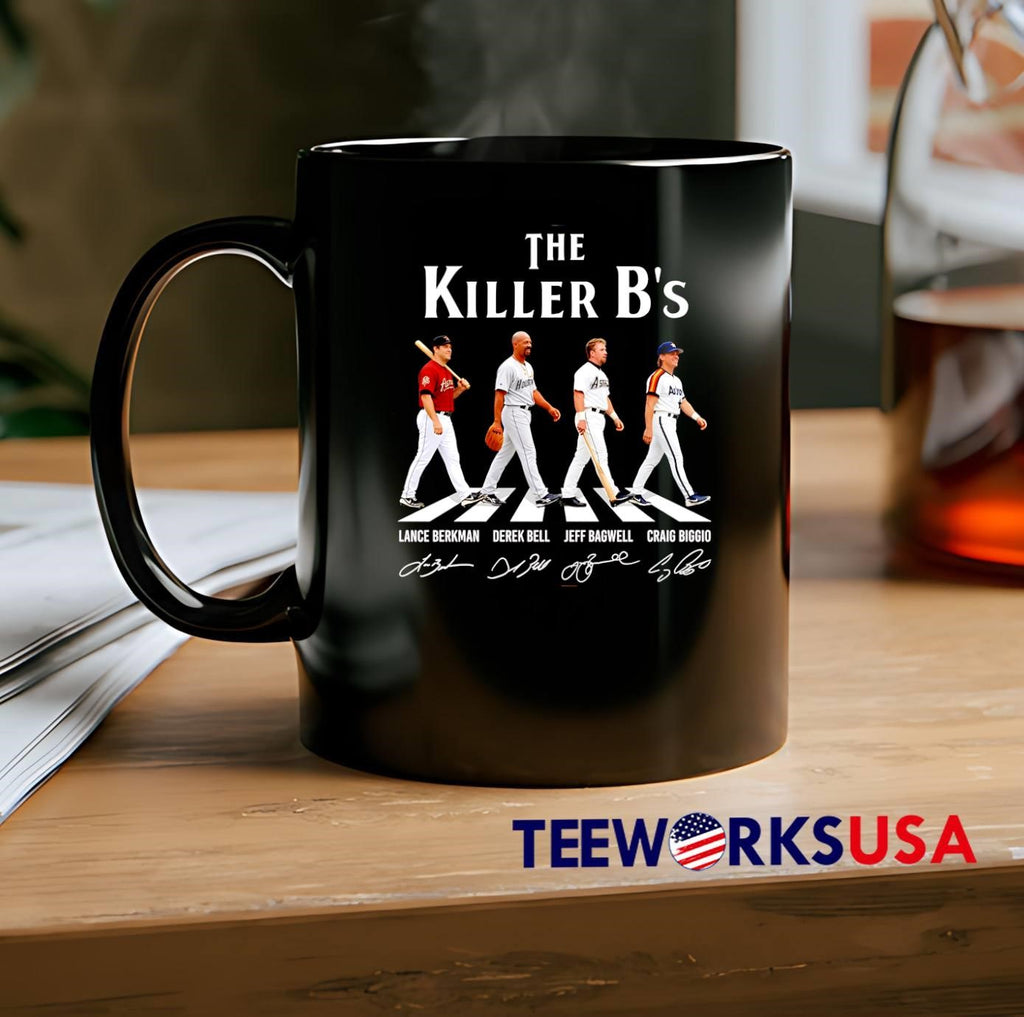 Lance Berkman Derek Bell Jeff Bagwell Craig Biggio The Killer Bs Houston Astros Shirt