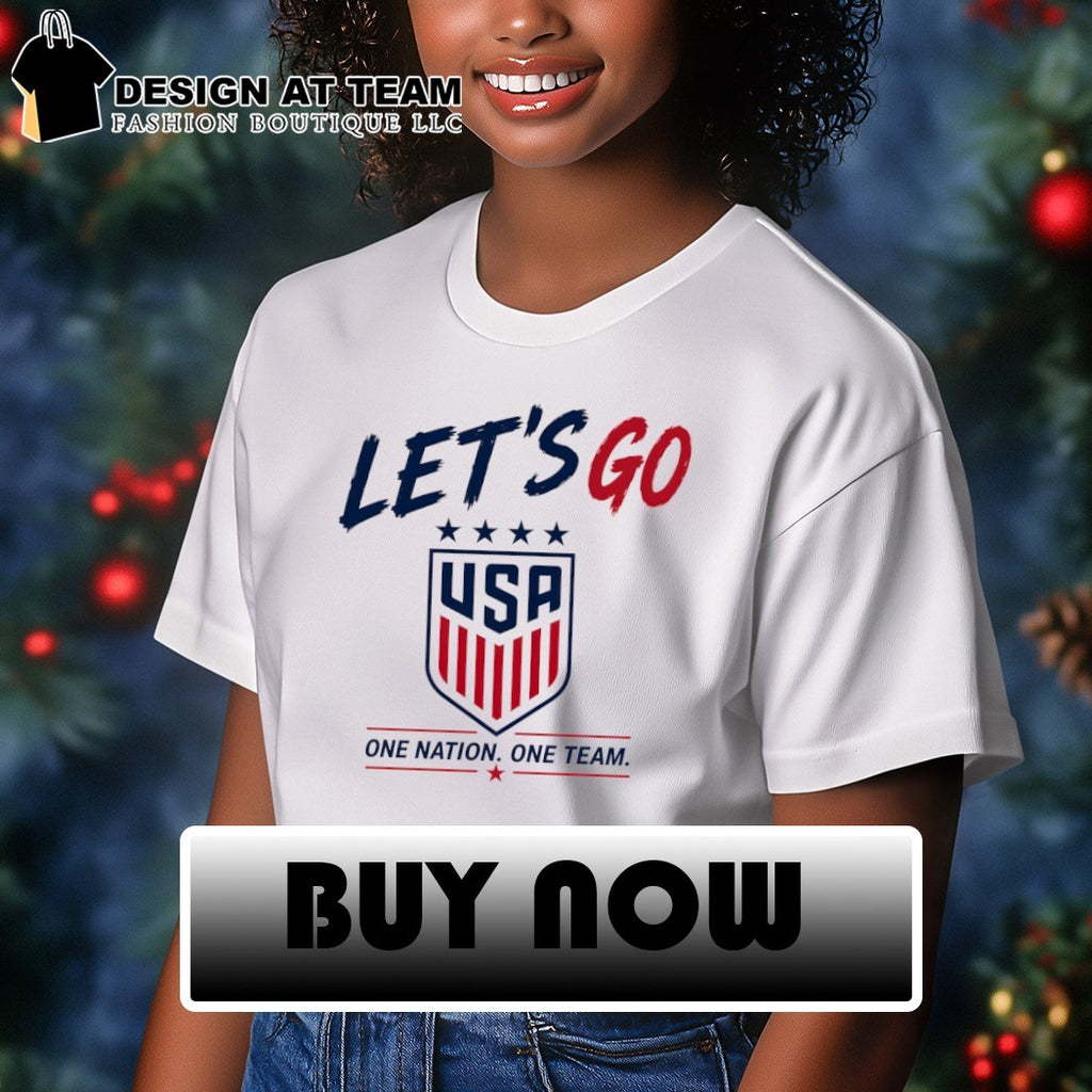 Let’s Go Usa Soccer World Cup 2026 One Nation One Team Patriotic shirt