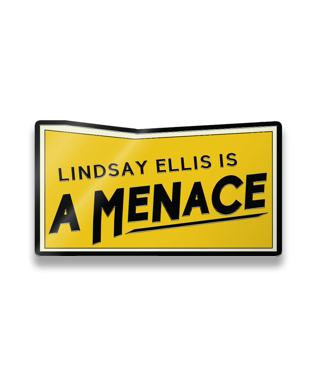 Menace Enamel Pin